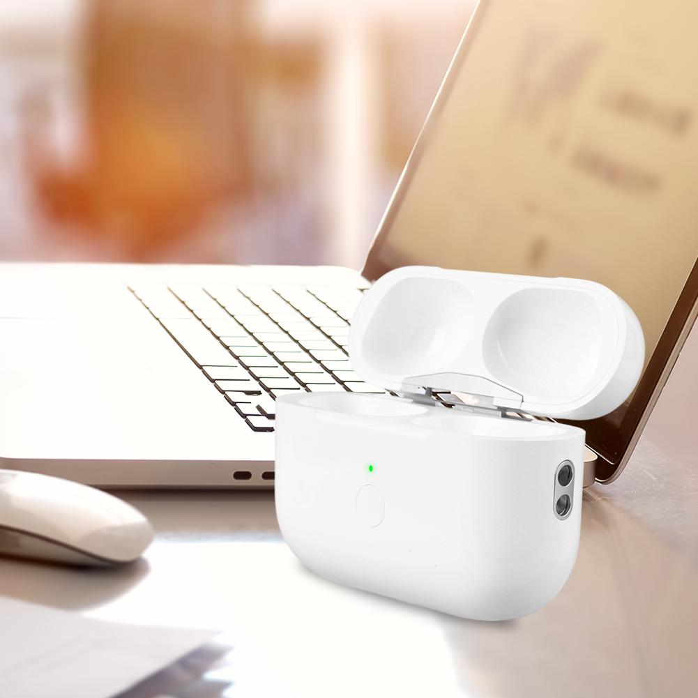 Беспроводной зарядный чехол для наушников Airpods 450 мАч с Bluetooth-совместимой кнопкой синхронизации для AirPods Pro 2