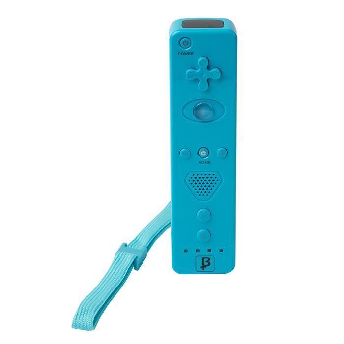 Game Controller - Nintendo - Wiimote Motion Plus - Wireless - Vibration - Blue Color