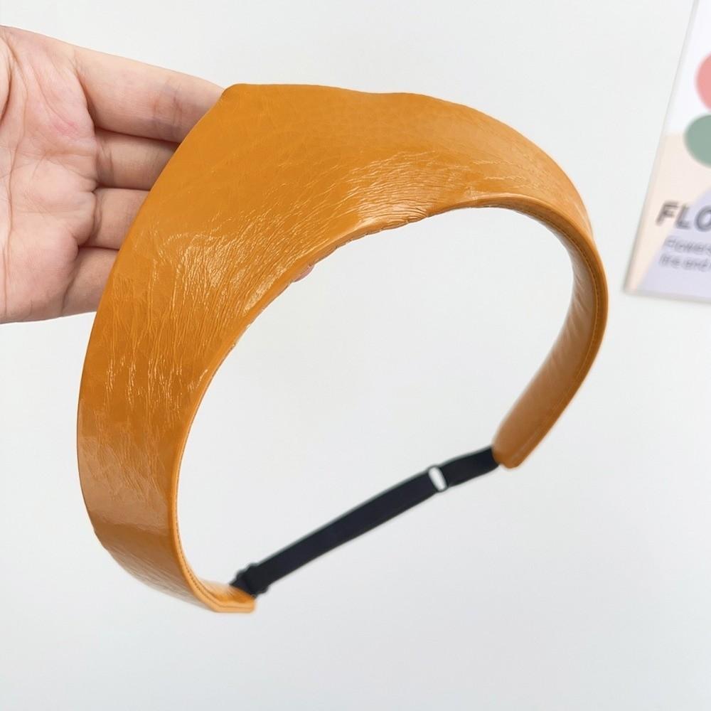 Кожаная женская повязка на голову Регулируемый обруч для волос Винтажная корона Повязка на голову Женские головные уборы