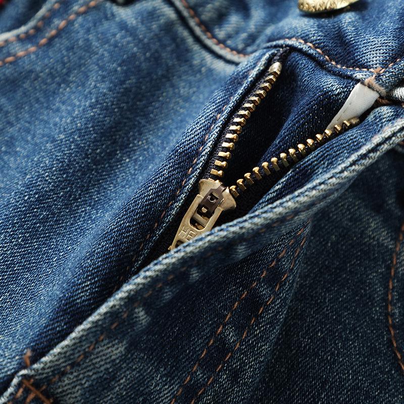 Женские джинсы с отворотами узкого и широкого кроя: Весна/Осень 2026 Ретро Стиль