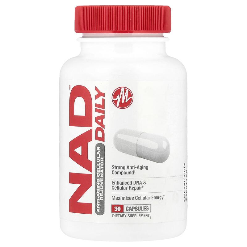 NAD DAILY™ , Anti-Aging Cellular Rejuvenator, 30 Capsules