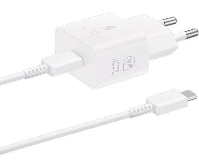 Samsung ep-t2510xw 25w wall charger + usb-c cable white