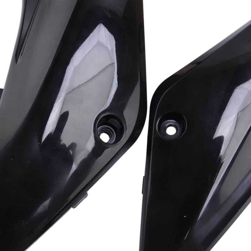 1 пара защитных накладок на заднюю боковую часть обтекателя для мотоцикла Honda Hawk 250 1961 1962 1963 1964 1965 1966 годов выпуска, черные, пластиковые.