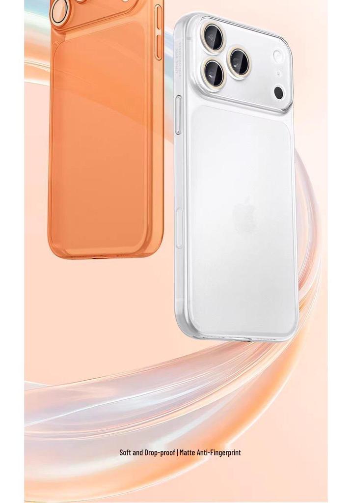 Ультратонкий мягкий чехол-кейс для линз с полным покрытием для iPhone 17 Pro Max