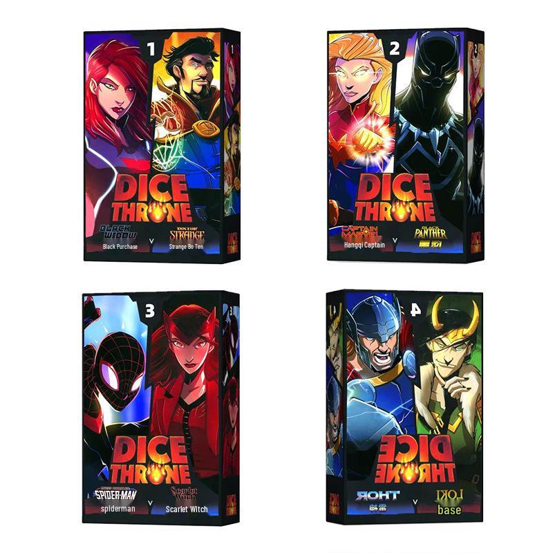 Marvel Героическое Приключение Кубики и Рождественская Карточная Игра Коллаборационное Издание