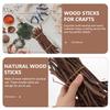 50 шт. натуральные сухие ветки прутья палочки деревянные ремесленные принадлежности для поделок бревна для поделок