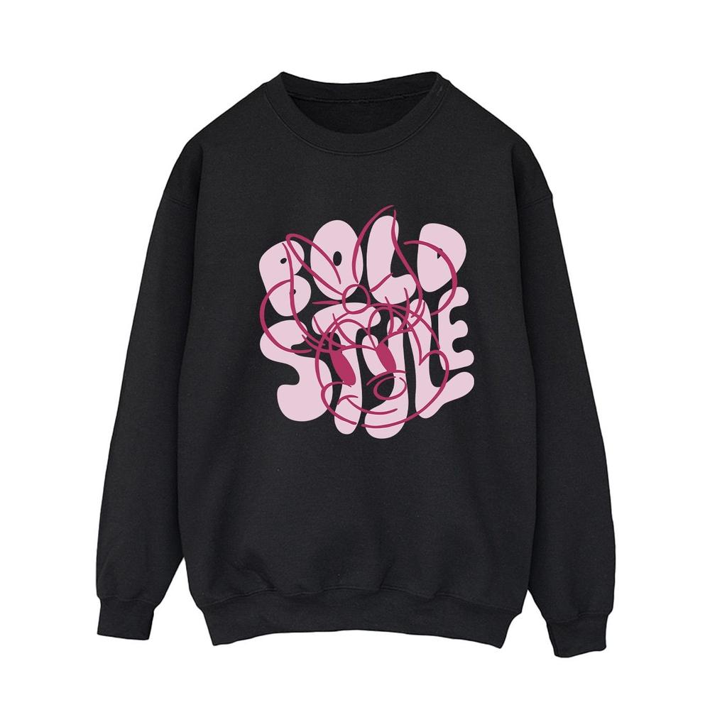 Disney Womens/Ladies Minnie Mouse Bold Style Sweatshirt