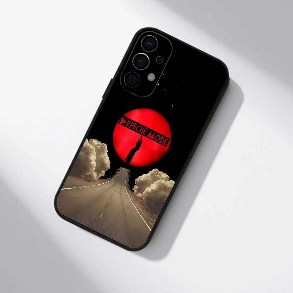 Чехол для телефона Band D-Depeche ModeS Ударопрочный для Samsung S25,S24,S21,S22,S23,S30,Ultra,S20,Plus,Fe,Lite,5G Черный