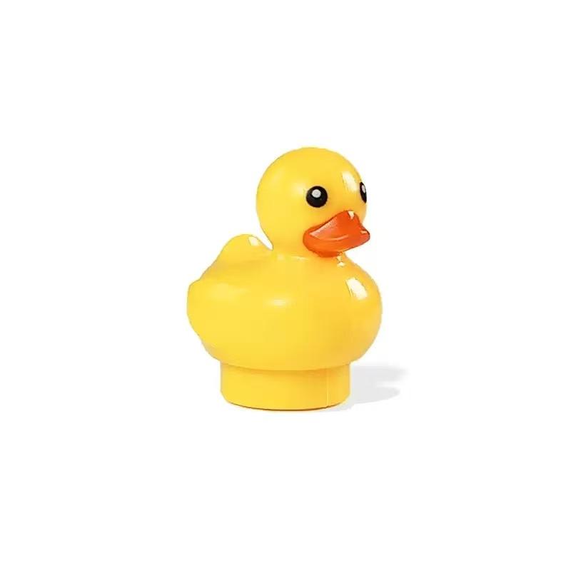 Cute Duck Pool Building Blocks Toy Set Creative Small Animals, Plants & Pool Building Blocks Home Decoration & Gift