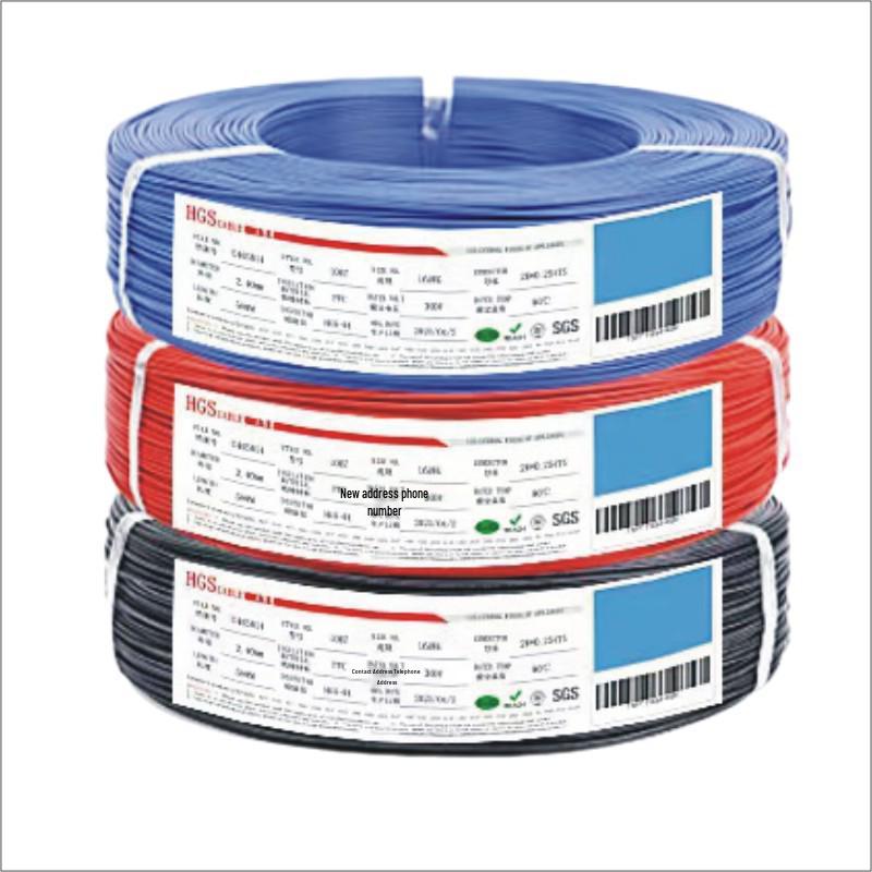 Zhengyao UL10269 6/20/18AWG Tinned Copper LED Lamp Wire