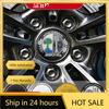 XAXZU1 For Mercedes Benz 56MM 4Pcs Car Wheel Hub Center Metal Decals Sticker Accessories For Mercedes Benz AMG E S C A B Class GLE GLS