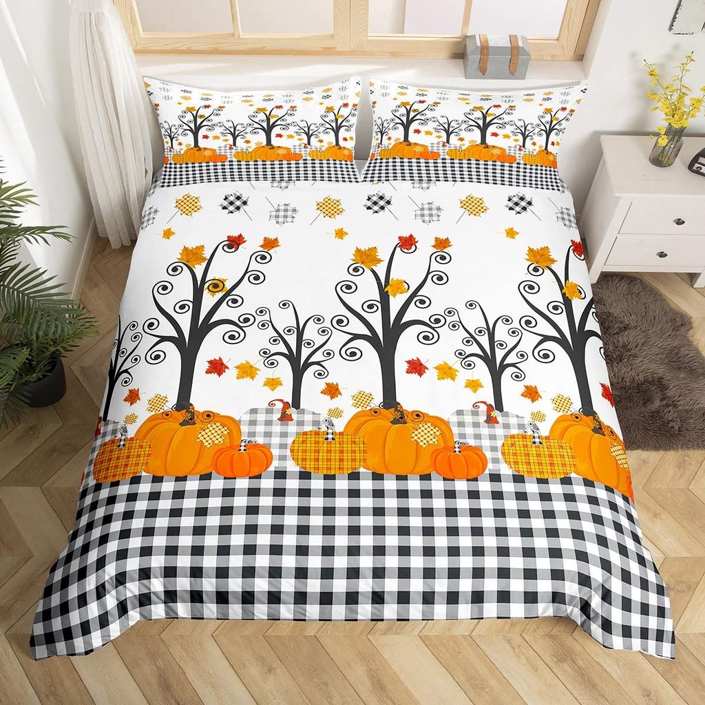 Harvest Duvet Cover Sets For Kids Teens Queen King Size Quilt Covers Lightweight Down 2 Pillowcases 1 Duvet Cover No Comforter