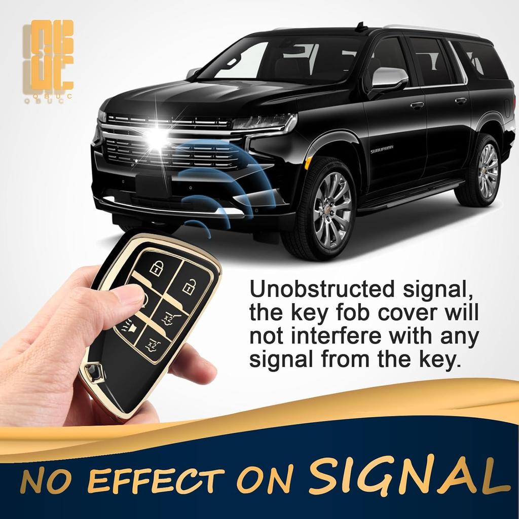 Мягкий защитный чехол из ТПУ для брелка Chevrolet, совместимый с совместимыми моделями Chevrolet 2021-2025 годов