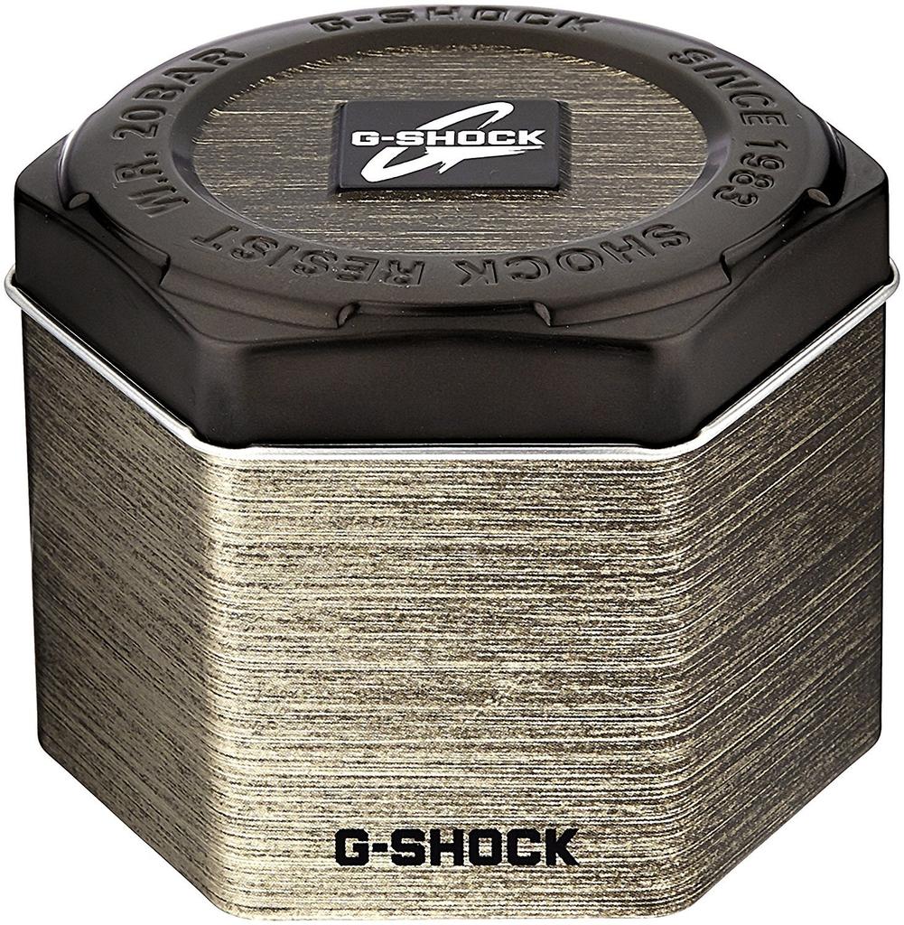 Casio Black Rubber Quartz Watch Men's G-Shock GST210B-1A (GST-210B-1ADR)