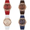 Student Style Silicone Watch For Women Ladies Casual Quartz With Sapphire Glass Dial