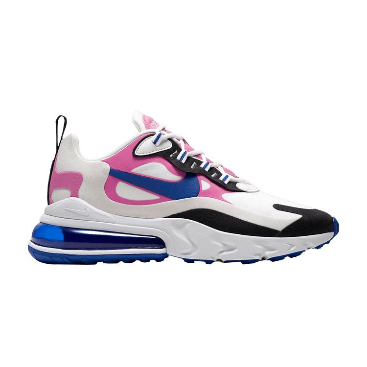 nike 270 react white pink