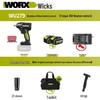 Weike WU279 Rechargeable Brushless Electric Impact Wrench with Lithium Battery for Woodworking & Scaffolding.