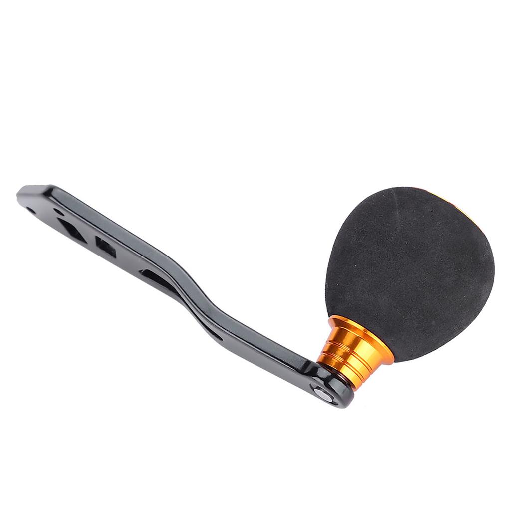 Fishing Reel Handle EVA Knob with Fittings Replacement Parts for Low   Reel (Gold)