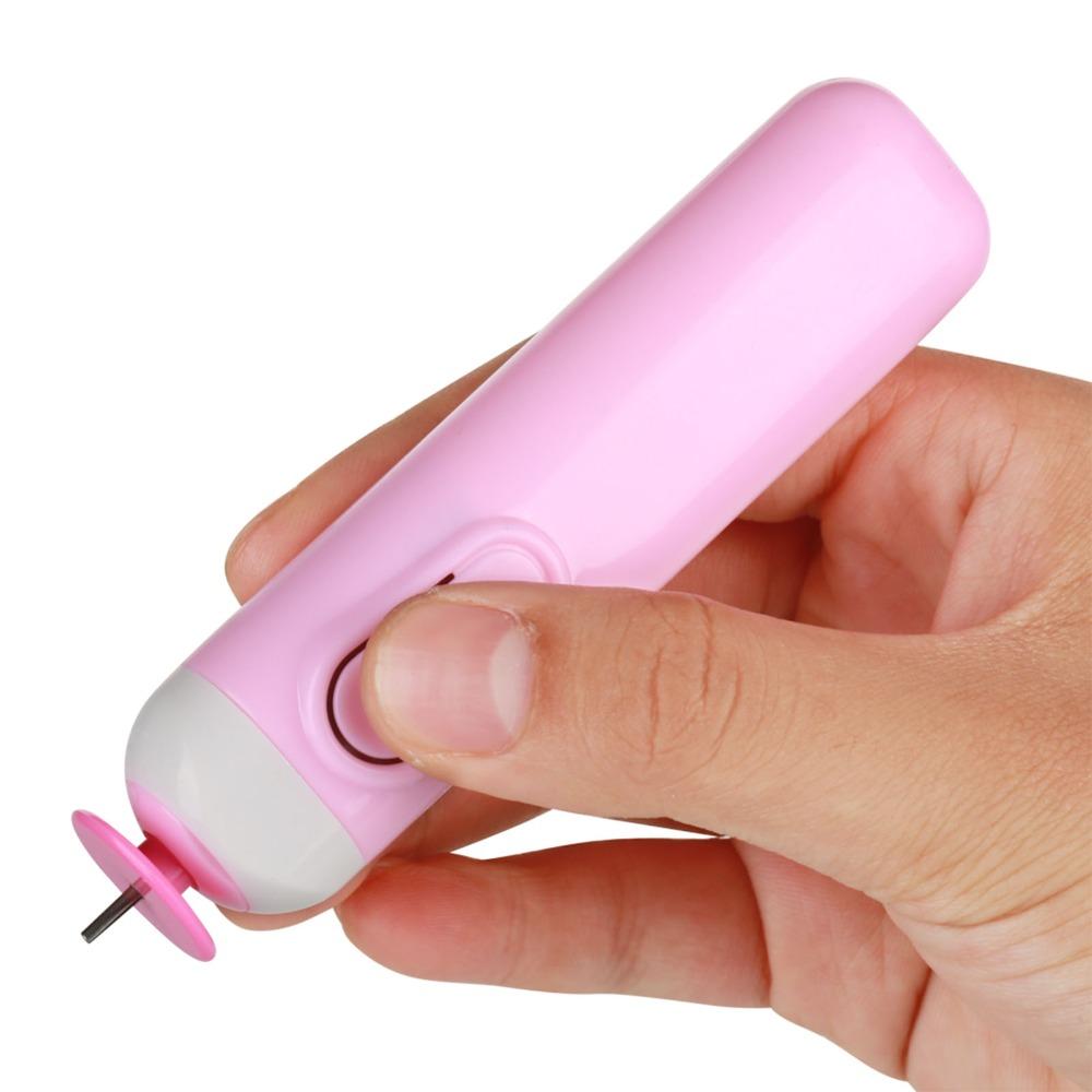 Tools Plastic Electric Quilling Pen Lightweight Automated Paper Crafts Tool Pink Blue Electric Slotted Tool Quilling Art