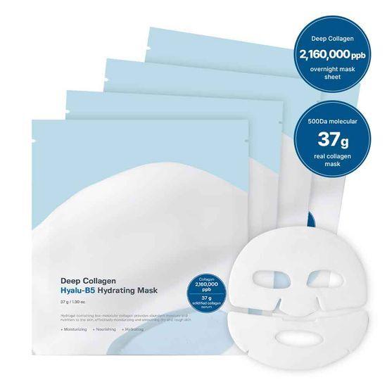 Ingredient Editor Deep Collagen Hyalu B5 Mask 4pcs