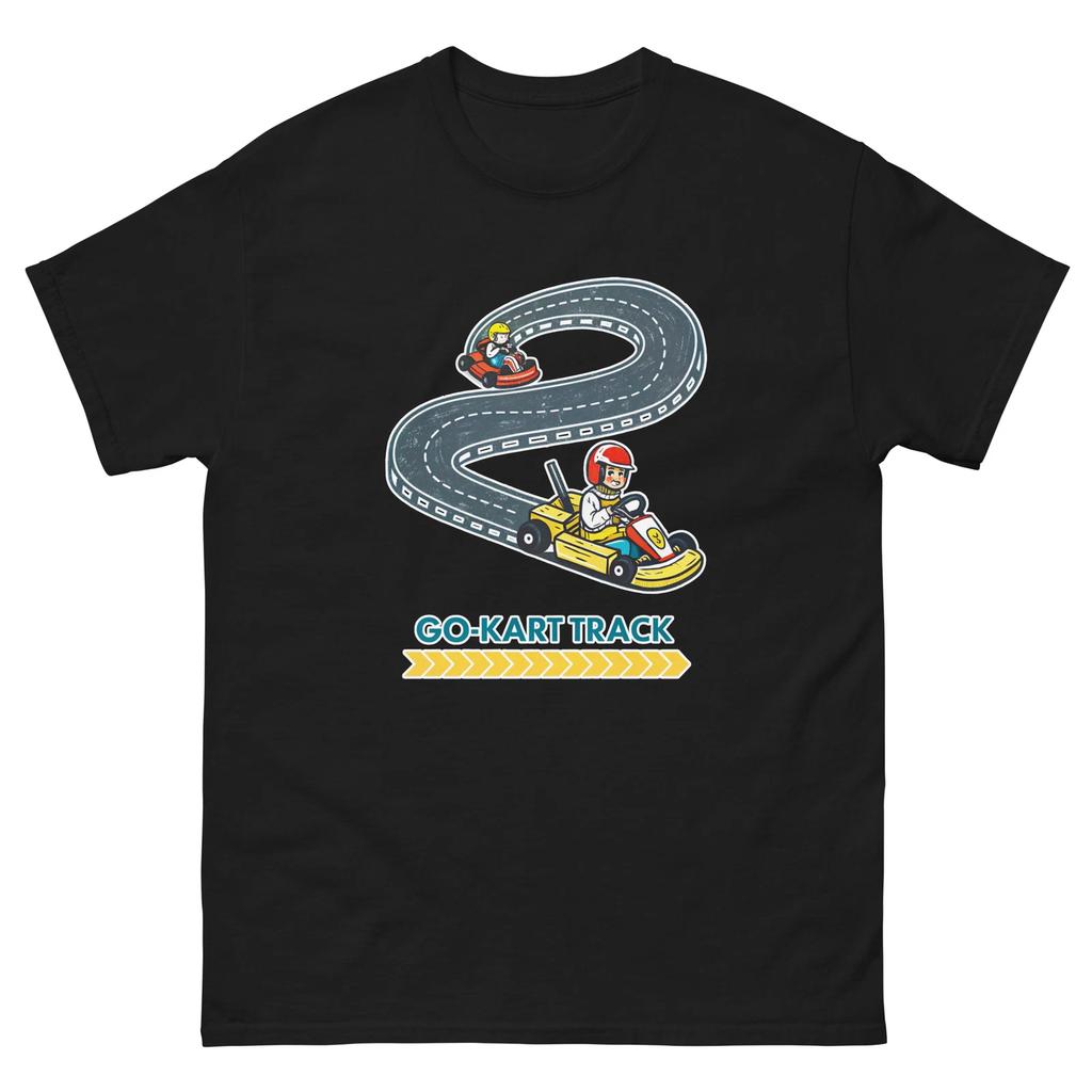 Go-Kart Track Carnival Fair Amusement Park T-Shirt