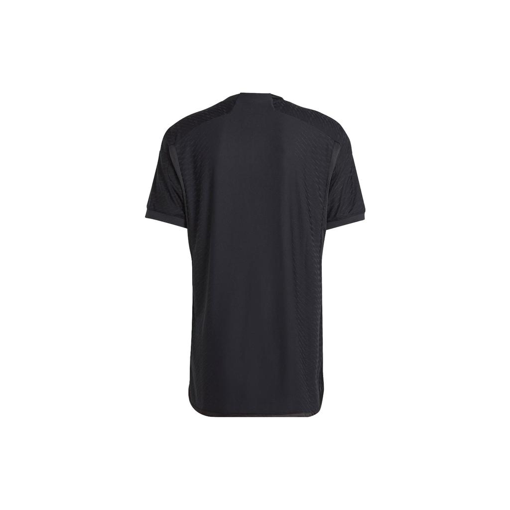 Adidas Реал Мадрид, выездная версия игрока, тренировочная майка с коротким рукавом, мужская спортивная майка, черная IQ4923