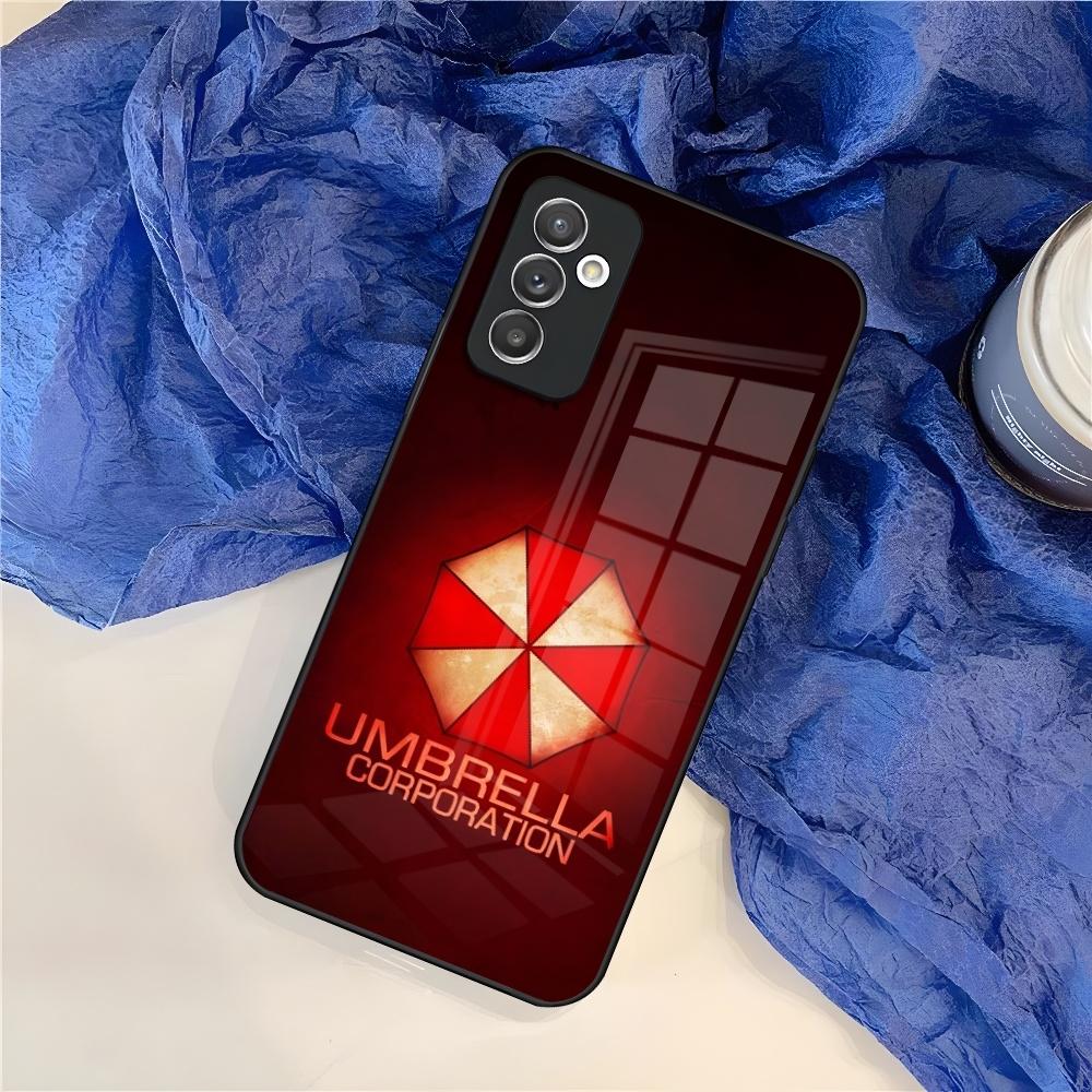 Чехол для телефона Umbrella Corporation для Samsung Galaxy S25 S24 S30 S21 S23 S20 S22 Fe Note 20 Pro Ultra Plus стеклянный Чехол