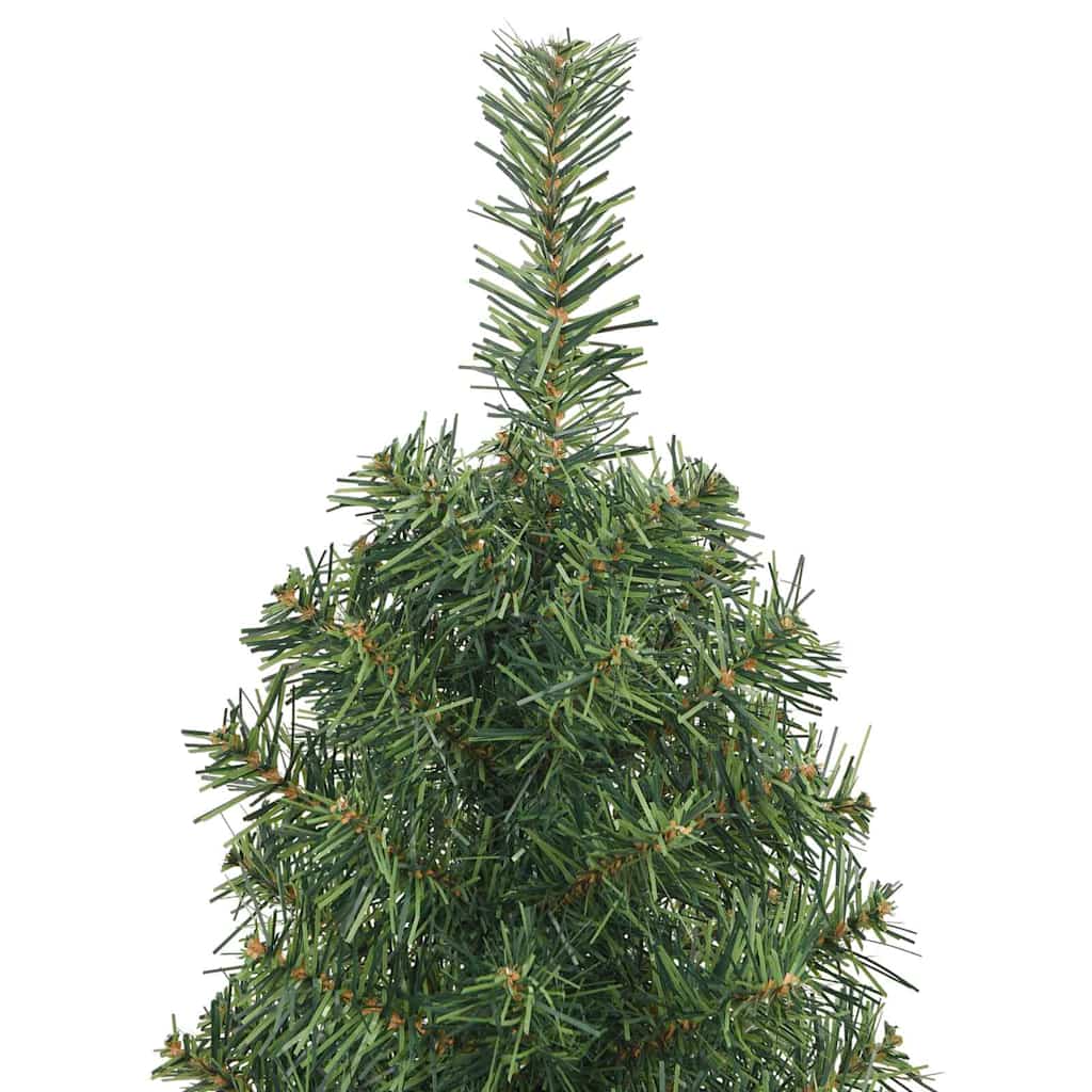 Artificial Christmas Tree with 150 LEDs and Stand Green 120 cm