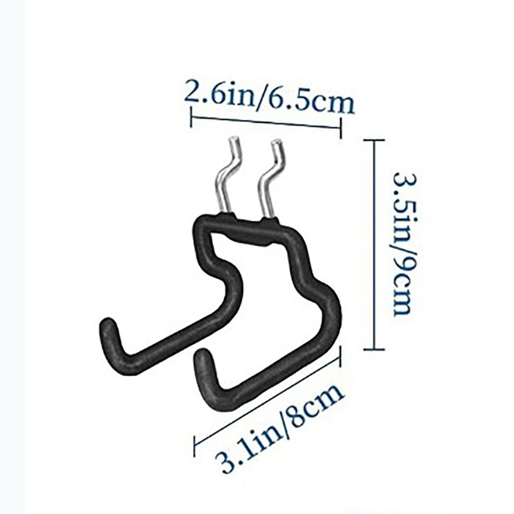 Сверло Крюк Сверхпрочные Крюки Крюки для Перфорированной Панели Крюки для Хранения в Гараже Настенный Держатель Вешалка