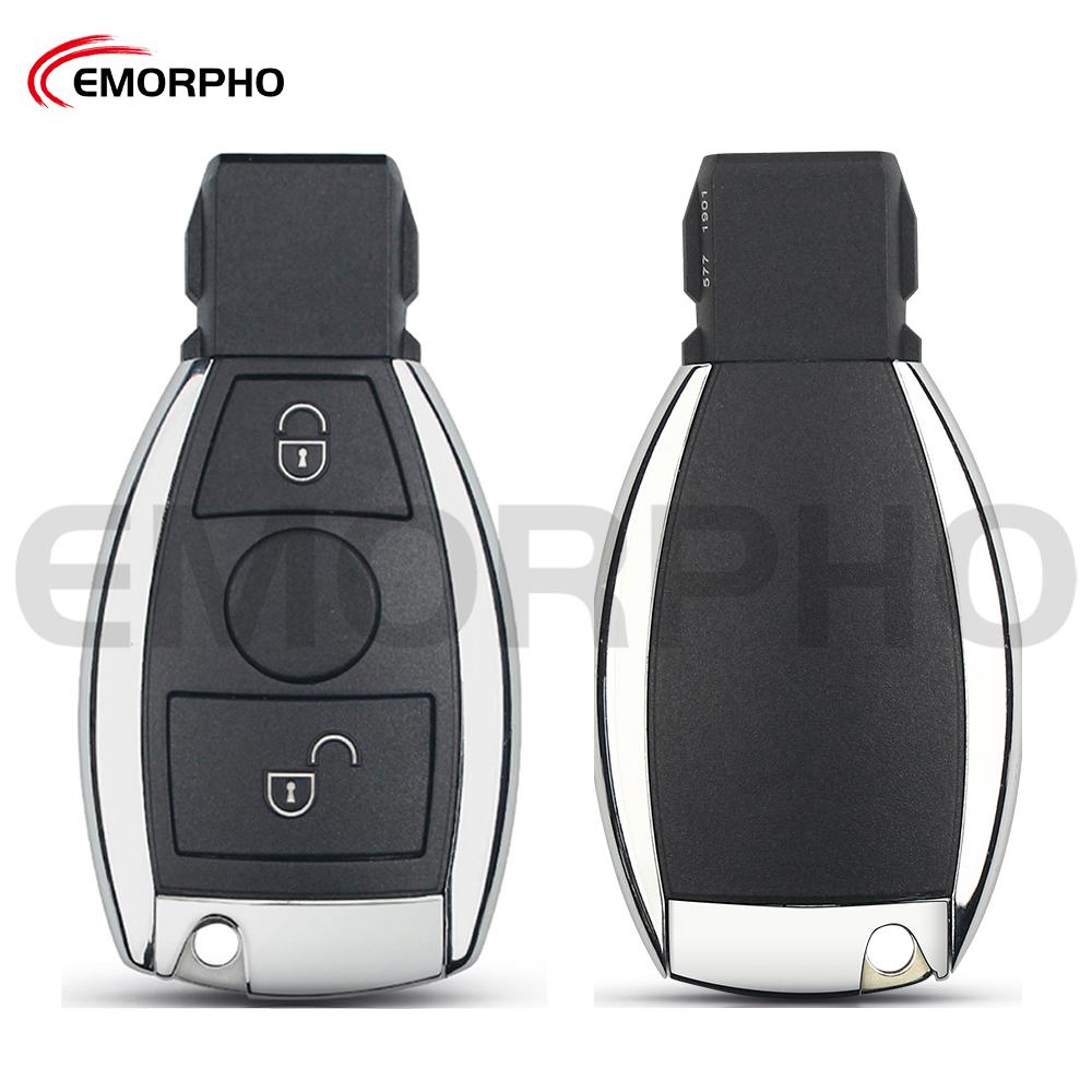 EMORPHO Умный ключ от машины с 3 кнопками 315 433 МГц Fsk Для 2000 - 2010 2000+ Mercedes Benz A C E S Class Sprinter Viano Vito BGA Чип