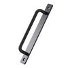 Pack of 2 Practical Sliding Door Handles Hole Center Aluminum Alloy with Mounting Screws for Indoor Outdoor Use