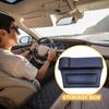 Car Seat Gaps Filler Multifunctional PU Leather Car Storage Box Automotive Storage Box Stable Car Organizers And Storage Car
