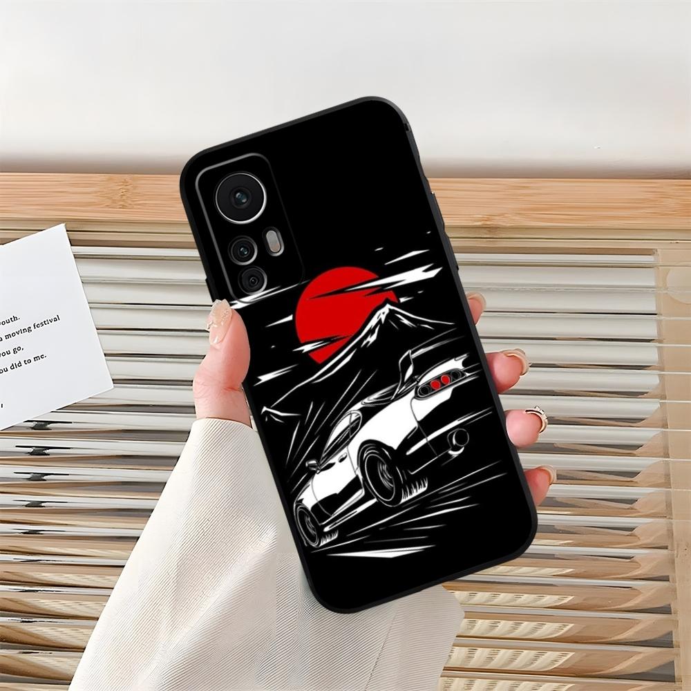 Япония JDM Спортивные Автомобили Мужские Мужской Чехол для Телефона Для Xiaomi 15 13 14 10 12 11 Pro POCO F6 X6 X3 F5 X5 Pro Lite Ultra Оболочка Coque