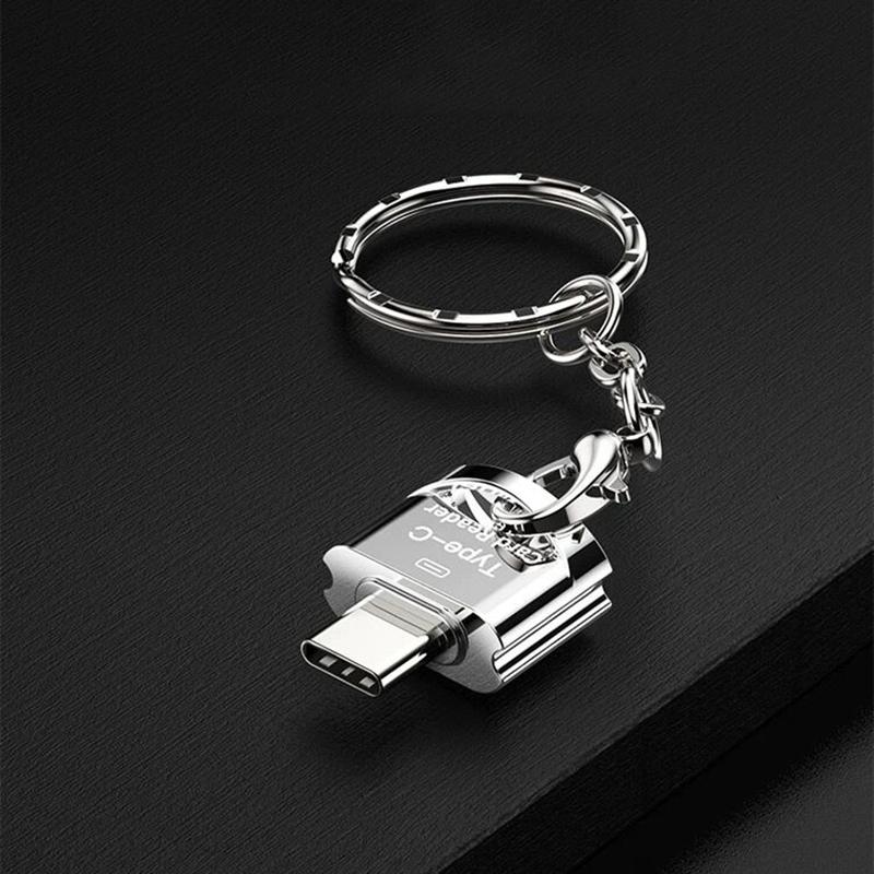 Tf Card Reader Tf Card To Type-C Card Reader Otg Adapter Карта памяти To Usb C High Speed For Mobile Phones Laptop B
