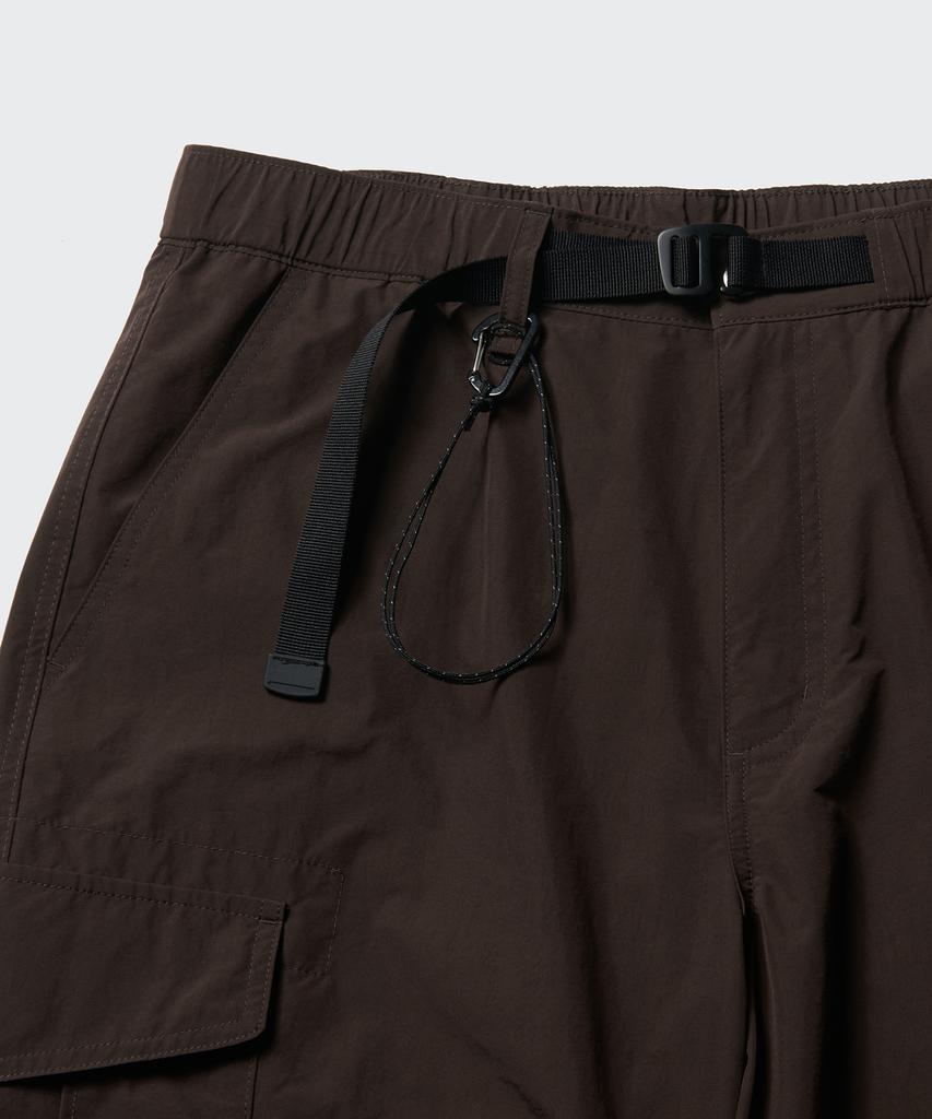 MUSINSA STANDARD [City Leisure] Np Wide Belted Cargo Pants [Baroque Brown]