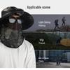 Мужская рыболовная солнцезащитная шляпа с солнечной панелью