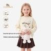 YeeHoof Girls' Comfortable Casual Crewneck Sweatshirt