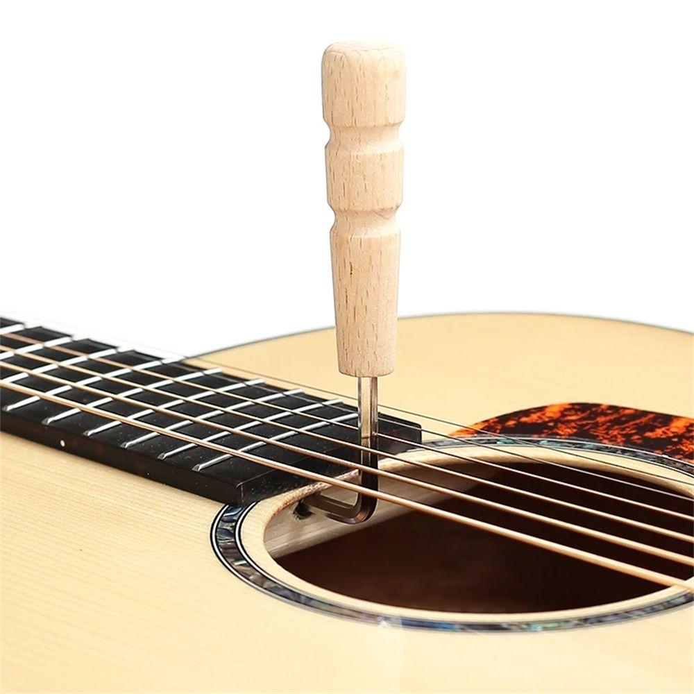 Wooden Handle Guitar Neck Guitar Tool Hex Wrench With Allen Key Guitar Wrench Curvature Of Guitar