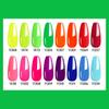 NAILCO 15 мл летний очевидный свежий флуоресцентный цветной гель-лак для дизайна ногтей, блестящий маникюрный набор, УФ/светодиодный гель для ногтей