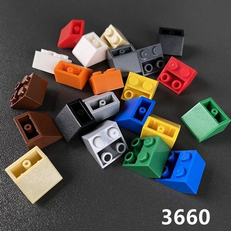 20 шт. DIY технический наклон перевернутый 45° 2x2 наклон антискос кирпичи MOC детали строительные блоки игрушки для детей совместимы 3660