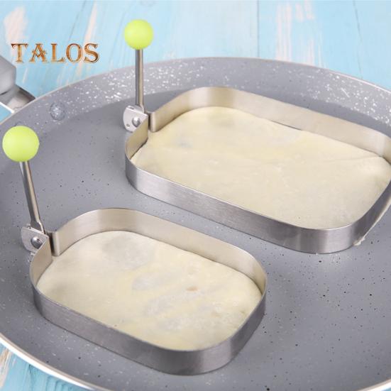 Форма для торта, антидеформированная форма, жареное яйцо, гладкий край, безопасная, без запаха, блинная тарелка для ресторана