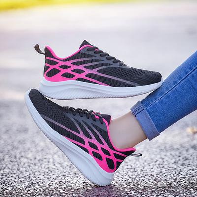 Мода Модные кроссовки для бега Женские легкие дышащие повседневные кроссовки для женщин Платформа Женская спортивная обувь zapatillas de mujer
