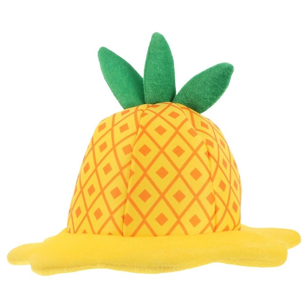 Funny Pineapple Hat Comfortable Cosplay Headwear Novelty Party Headpiece Halloween Costume