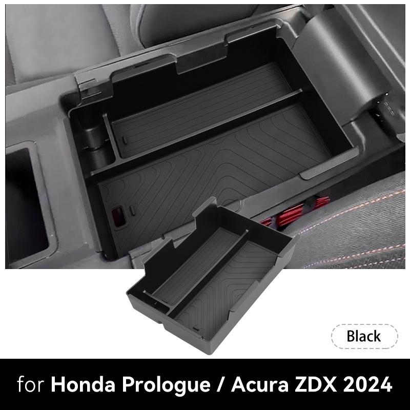 For Honda Prologue /Acura ZDX 2024 Armrest Storage Box Stowing Tidying Organizer Box Car Interior Accessories Supplies