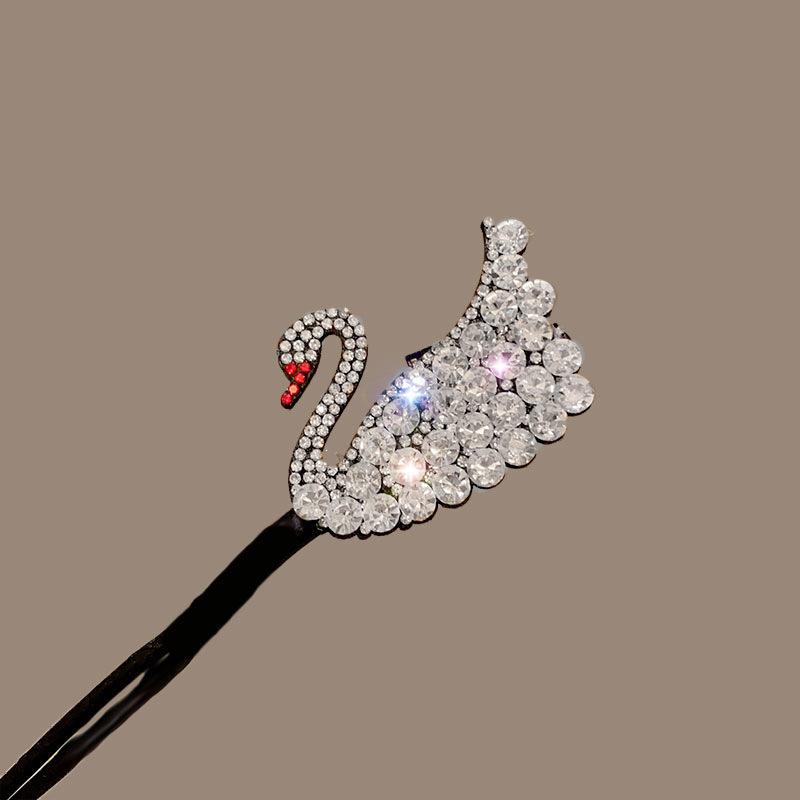 1pc Elegant Pearl Flower Bun Maker Korean Lazy Hair Curler Styling Accessories Hair Style Hairpin Hair Braiding Braider Hairgrip