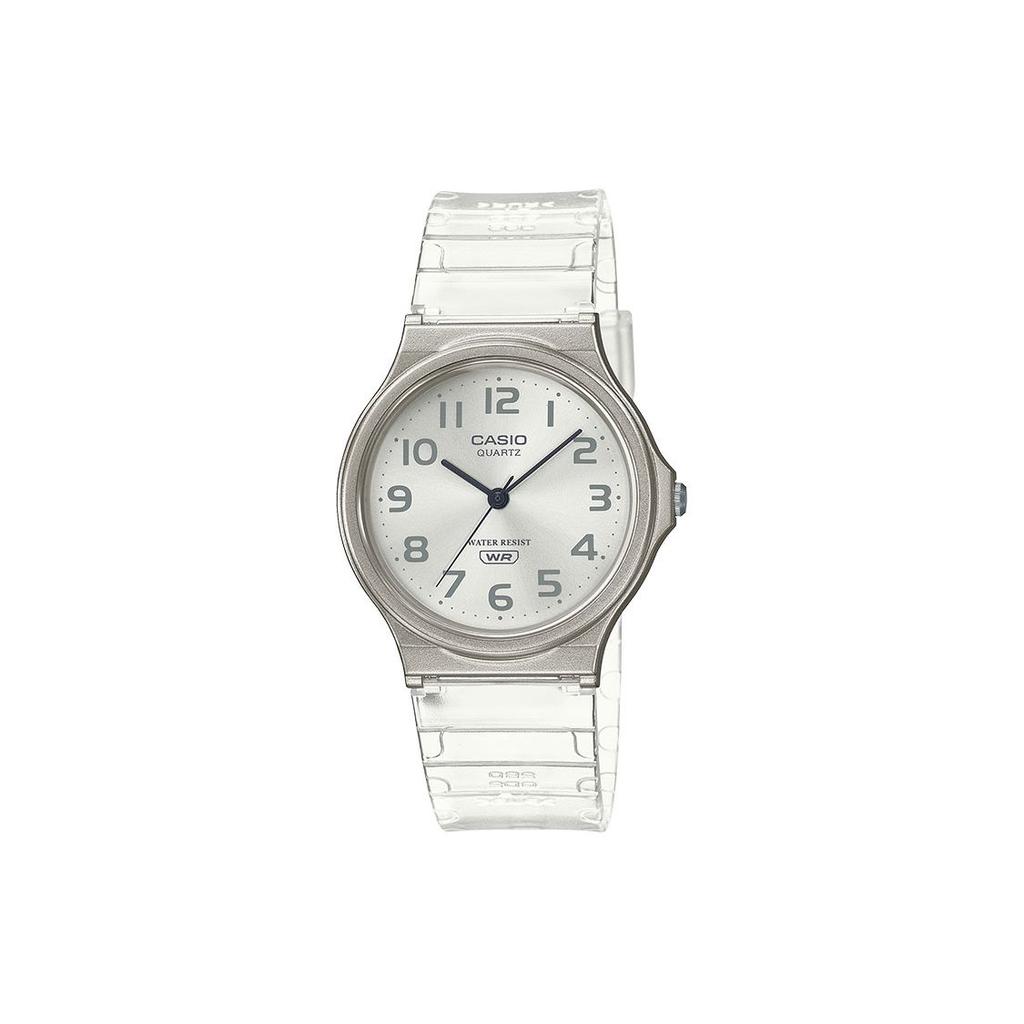 Casio Standard Series Water Resistant Electronic Movement Resin Strap Watch Women watches White MQ-24S-7B