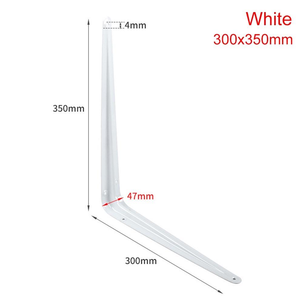 1 шт. Новый 4-14 дюймовый треугольный кронштейн-поддержка настенный подвесной L-образный монтажный кронштейн черный белый фиксированная полка угловая скоба