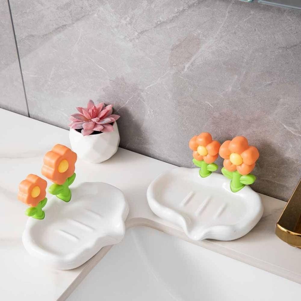 Цветочные мыльницы, не требующие перфорации, держатель для мыла, новая коробка для мыла