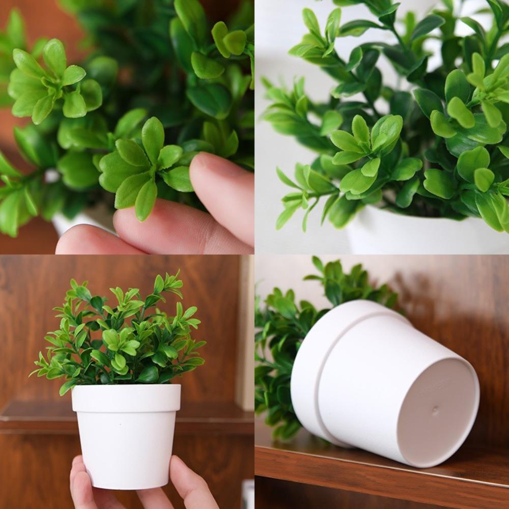 Fake Flower False Plant Pot Plastic Plant Bonsai Plants Mini Artificial Plant Bonsai Garden