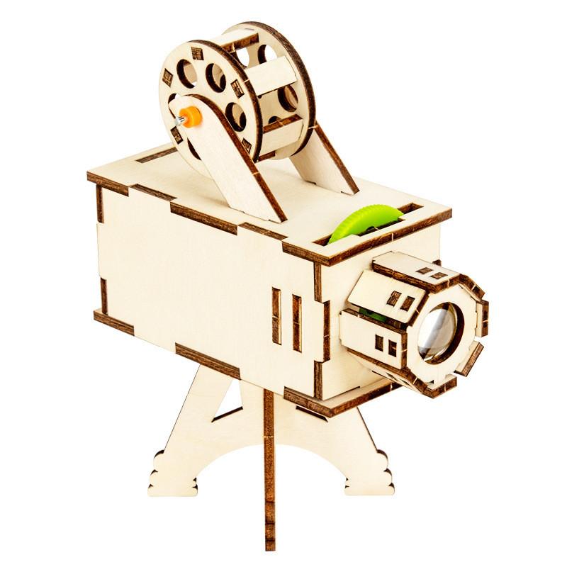 Физический научный проектор для студентов с оптической визуализацией «сделай сам» и образовательным весельем